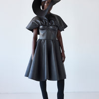 Leather hat