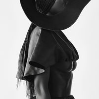 Leather hat