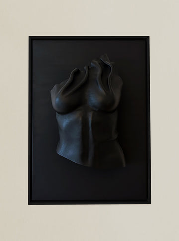 Sculpt me dear, black wall mount
