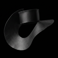 Leather hat