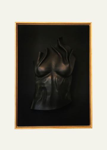 Sculpt me dear, black wall mount